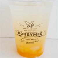 Honey Mango Lemonade · This drink comes with lychee jelly. If you don't want, please let us know.