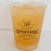 Honey Black Tea Lemonade · This drink comes with lychee jelly. If you don't want, please let us know.