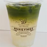 Honey Matcha Lemonade · This drink comes with lychee jelly. If you don't want, please let us know.