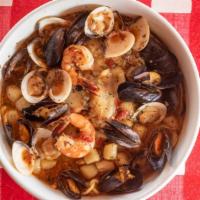 Cioppino · Seafood stew. Add 6oz. Lobster Tail for an additional charge.