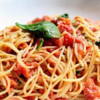 Spaghetti · Your choice of sauce
