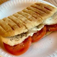 Caprese Sandwich · Mozzarella, tomatoes, oregano.