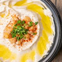 Hummus · Middle Eastern chickpeas dip.