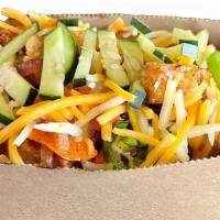 Wonderful Wok Box · Fresh, stir-fried veggies coated in your choice of flavor over a bed of rice.
