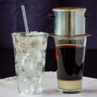 Iced Vietnamese Drip Coffee · 