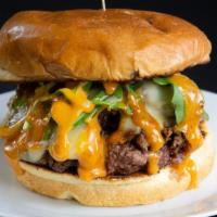 The Fresh Prince · shaved ribeye // provolone // pepperoncini peppers // caramelized onion // arugula //chipotl...