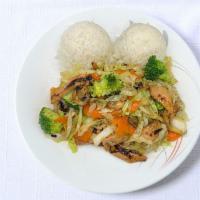 Stirred Fry Chicken · Stirred Veggie Chicken