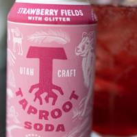 Taproot Strawberry Fields · Locally Sourced Soda
