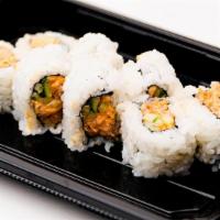 Spicy Yellowtail Roll · Spicy yellowtail and cucumber