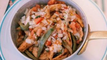La Chingona Salad · Mixed Greens, Black Beans, Pumpkin Seeds, Corn, Tortilla Strips, Cotija Cheese, Cilantro, To...