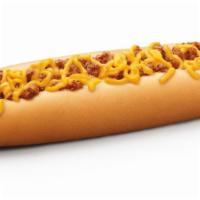 Footlong Quarter Pound Chili Cheese Coney · Chili and Cheese