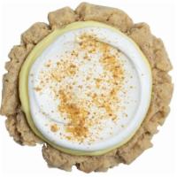 Banana Cream Pie · Graham cracker sugar cookie w/ layers of banana frosting/whipped cream and graham cracker cr...