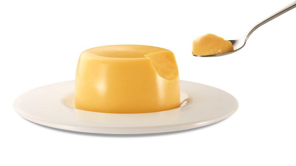 Flan Napoltino · Traditional sweet flan topped with a thin layer of caramel.