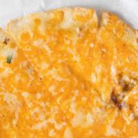 Luna Cheese Crisp · Large crisp flour tortilla with our melted Monterey Jack and Cheddar cheeses.