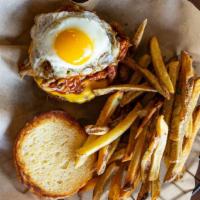 The Locomotive · Pulled Pork | Fried Egg | American Cheese