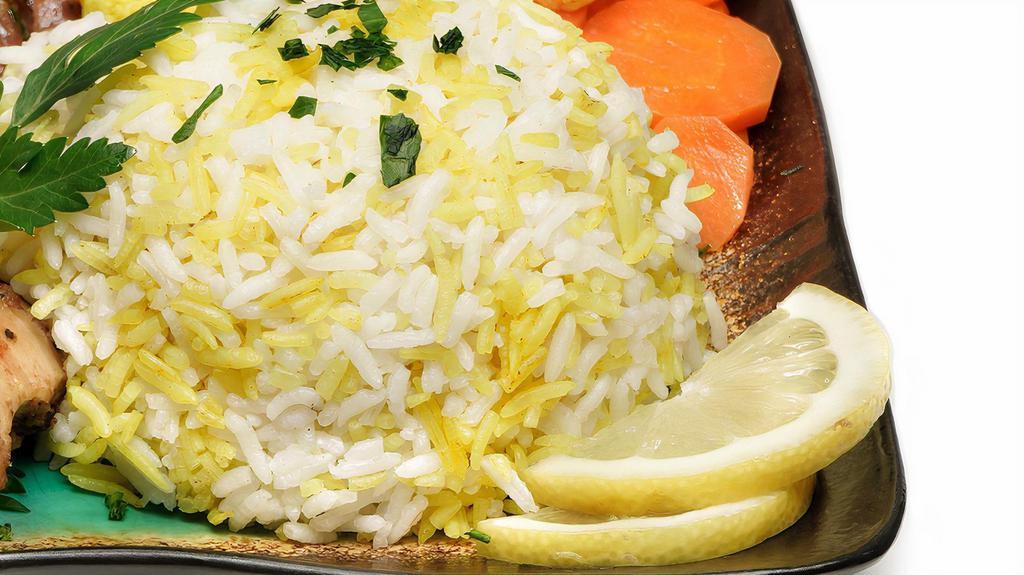 Rice · Choice of yellow, red or white rice