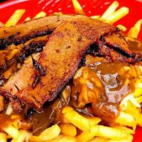 The Moose Fries · Fries, cheese or cheese curds when available, gravy.