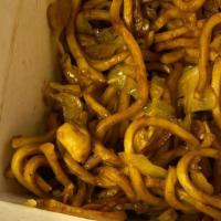 Vegetable Chow Mein Fun · Thin noodle.