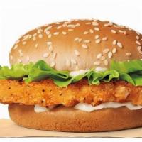 Crispy Chicken Jr · Our Classic Chicken Jr. Sandwich is loaded with chopped lettuce, creamy mayonnaise, and serv...