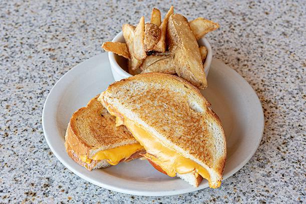 Ali'S Grilled Cheese · Your choice of cheese served on your choice of bread with grilled tomato. Served with your choice of Side.  Add a generous portion of  Roast Beef, Turkey, or Ham for an additional $5.00