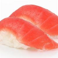 Yellowfin Tuna Nigiri /Maguro · Consuming raw or undercooked seafood, or shellfish may increase your risk of foodborne illne...
