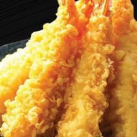 Shrimp Tempura (6) (Delivery) · Deep-fried crispy tempura shrimp fried to a golden brown and served with sweet and sour sauce.