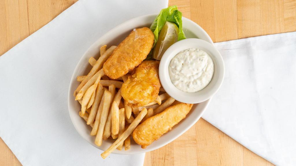 Alaska Cod (2) · 2 pc cod and fries with tarter sauce