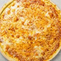 Quattro Formaggio Pizza (14 In.)  · For those who love extra cheese! Mozzarella, parmesan, gorgonzola, and feta cheese.