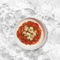 Pomodirini Sausage Pasta (Fettuccini) · Fettuccini tossed with mild Italian sausage, tomatoes, garlic, fresh basil, Parmesan, and fr...