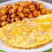 Classic Omelette · Cheese your choice of bacon, ham or sausage.