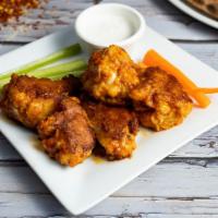 Just Wing It · Baked juicy chicken wings served with ranch