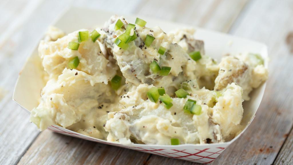 Potato Salad · Our house-made Potato Salad with potatoes, eggs, celery.