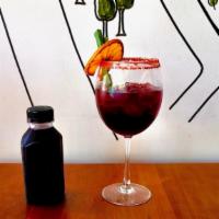 Asian Plum Sangria ( 2 Servings ) · Ingredients: house infused plum, Red wine and lime. Notes: Each bottle contains two servings...