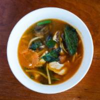 Jungle Curry · Spicy non-coconut milk, bamboo shoot, tomato, green bean, carrot, baby corn, onion, eggplant...