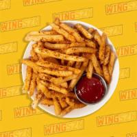 Lemon-Lime Pepper Fries · Leave basic at home! Our classic fries, tossed in our zesty, delicious lemon-lime pepper rub