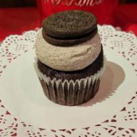 New!  Cookies And Cream Cupcake · Try this amazing new seasonal creation — a chocolate cupcake with chocolate filling, cookies...