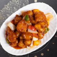 Taste Of Sweet & Sour · Your choice of protein sauteed with onions, pineapple, celery, carrot, cucumber, tomatoes, a...
