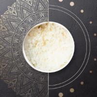 Steamed White Rice · Side of steamed white rice.