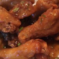 Mandarin Chicken Wings · 干烹鸡 Deep Fried Chicken Wings in our house Sweet and Spicy Sauce.