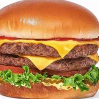 1/2 Lb. Colossal Burger · Two 1/4 lb. Beef Patties, American Cheese, Burgerville Spread, Ketchup, Pickles, Tomato, Let...