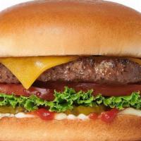 Northwest Cheeseburger · Tillamook® Cheddar, Mayo, Ketchup, Pickles, Tomato, Lettuce