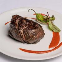 Center-Cut Filet Mignon · 8oz, Painted Hills, Oregon, prepared medium-rare