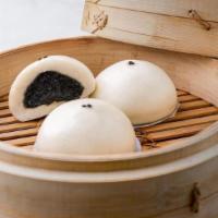 Sesame Bun (2 Each) · A rich, textured sesame paste wrapped in our signature fluffy, freshly-steamed bun. May cont...
