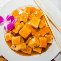 Spicy Orange Tofu · 