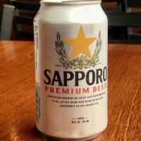 Sapporo Beer · sapporo premium beer  12oz can