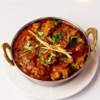 Lamb Curry · Boneless chunks of lamb cooked in curry sauce.