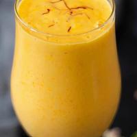 Mango Lassi · Blend of yogurt, mango pulp, milk and sugar.