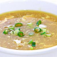 Egg Flower Soup (Bowl) · A classic most recognized and enjoyed Chinese soup made with fresh cracked extra large USDA ...