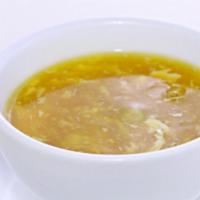 Egg Flower Soup (Cup) · A classic most recognized and enjoyed Chinese soup made with fresh cracked extra large USDA ...