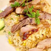 Bkk Grilled Pork Fried Rice  · Our house special grilled pork served with fried rice.